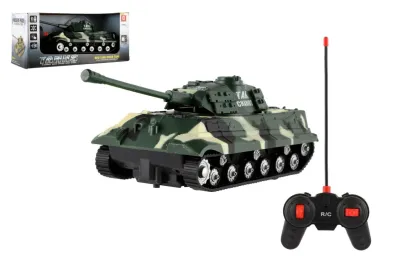 Teddies RC tank PANTHER - 25 cm - se zvukem, se světlem