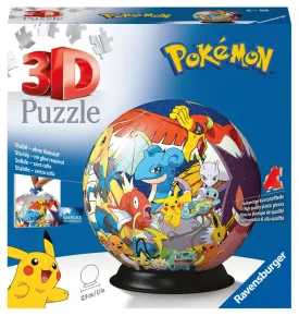 Ravensburger 3D Puzzle-Ball - Pokémon - 72 dílků