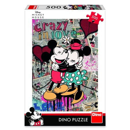 Dino Puzzle - Mickey retro - 500 dílků