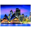 Dino Puzzle svítící - Opera v Sydney - 1000 dílků