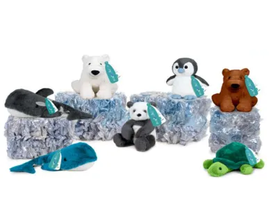 Mikro trading Ecobuddies zvířátko plyšové - 25 cm