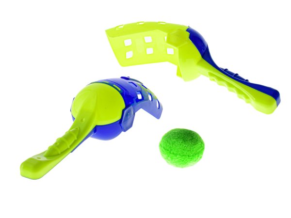 Mikro trading Sada házecích míčků do vody s pálkami - 3 ks