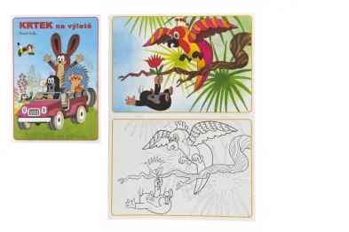 Akim Omalovánky - Krtek na výletě