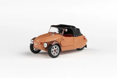 Abrex Velorex 16/350 (1966) - Béžová / Černá / Hnědá - bez bočních oken