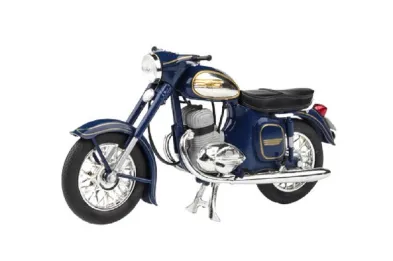 Abrex Jawa 350 Kývačka Automatic (1966) - Modrá kobaltová