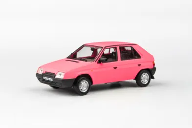 Abrex Škoda Favorit 136 L (1988) - Růžová matná