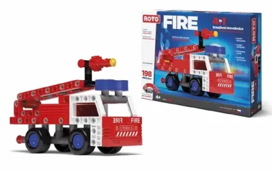 Efko Stavebnice Roto 4v1 - FIRE - 198 dílků