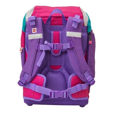 LEGO Bags Pink/Purple Nielsen - školní batoh