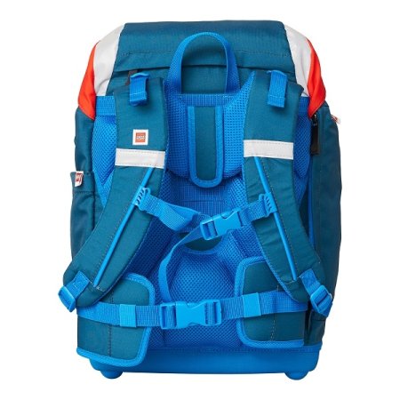 LEGO Bags Navy/Red Nielsen - školní batoh