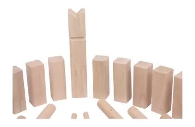 Small Foot Vikingská hra Kubb Arthur - Vikingské šachy