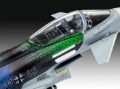 Revell ModelSet - Plastikový model letadla Eurofighter "Luftwaffe 2020 Quadriga"