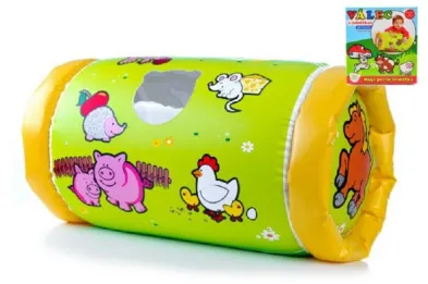 Teddies Moje první zvířátka - Válec nafukovací s rolničkou