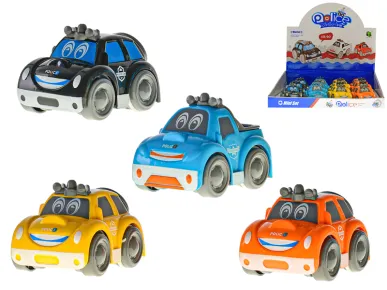 Mikro trading Auto policejní na setrvačník - 8,5 cm
