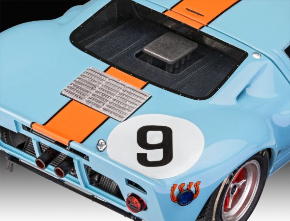 Revell Plastikový model auta Ford GT 40 Le Mans 1968