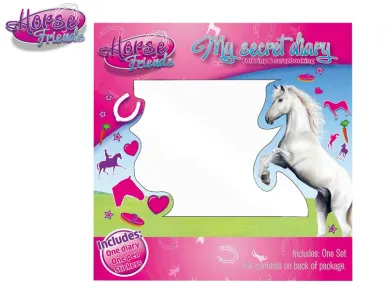 Mikro trading Horse Friends - Tajný deníček s doplňky