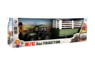 Teddies RC traktor s vlekem - 43 cm