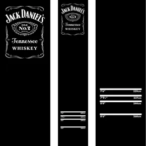Mission Dart Mat - Koberec k terči - Jack Daniels