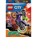 LEGO City 60296 - Kaskadérská wheelie motorka
