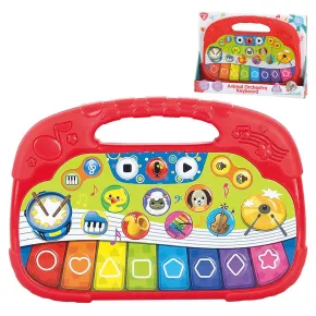 Teddies Pianko - zvířátka - 25 cm