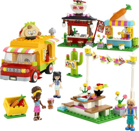 LEGO Friends 41701 - Pouliční trh s jídlem