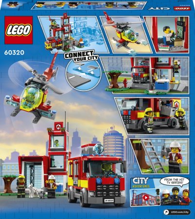 LEGO City 60320 - Hasičská stanice