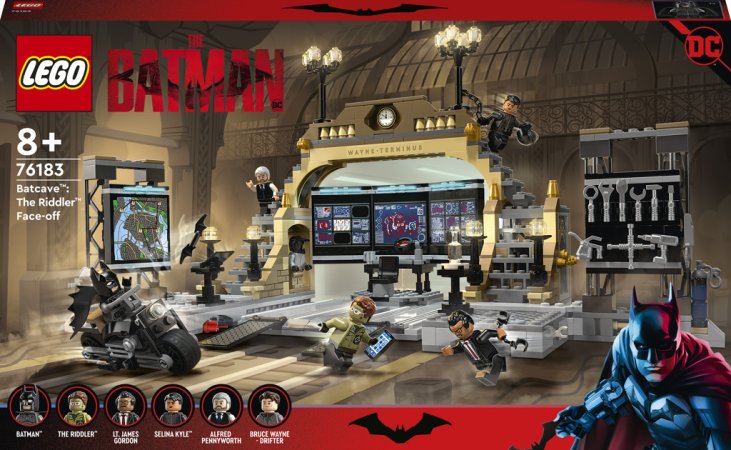 LEGO DC 76183 - Batmanova jeskyně: Souboj s Riddlerem