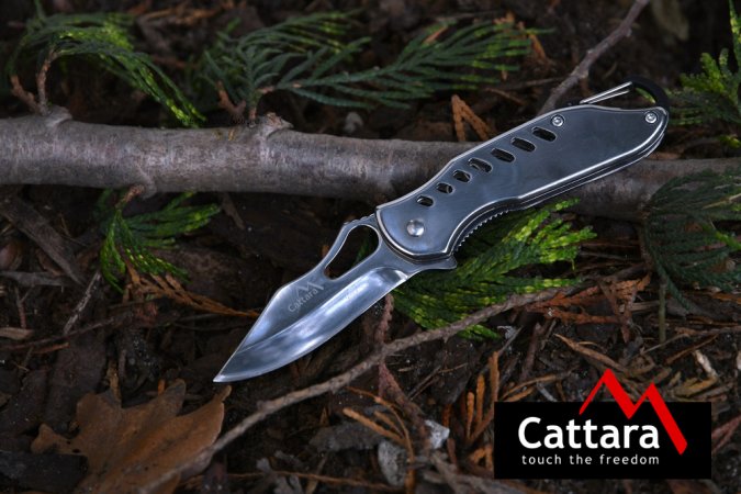 Cattara Nůž zavírací BRIGHT s pojistkou - 16,7 cm