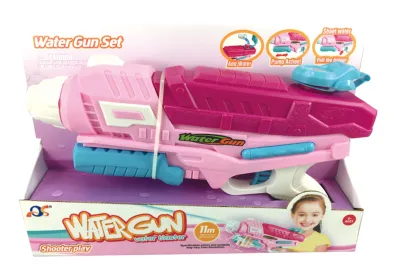 Mac Toys Vodní pistole - růžová - 35 cm