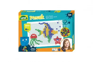 Lena Mozaika klobouček - 1 cm krystal - 260 ks