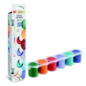 PRIMO PERLEŤ - Temperové barvy - 6 x 25 ml - kelímky