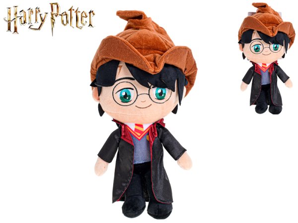 Mikro trading Harry Potter plyšový - 31 cm - stojící v klobouku