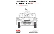 RFM Plastikové díly příslušenství tanku Panzerkampfwagen III/IV Early production (40 cm)