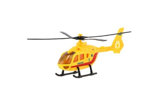 Teddies Vrtulník / Helikoptéra záchranných složek - 18 cm