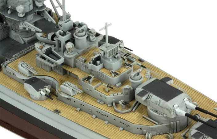 MENG EasyClick - Plastikový model lodě KM Bismarck (Kriegsmarine Battleship)