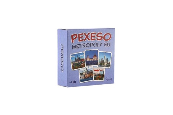 Teddies Pexeso - Metropole EU - 32 obrázkových dvojic