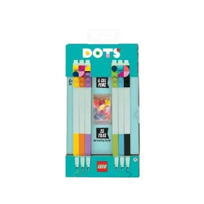 LEGO Stationery LEGO DOTS - Gelová Pera - mix barev - 6 ks