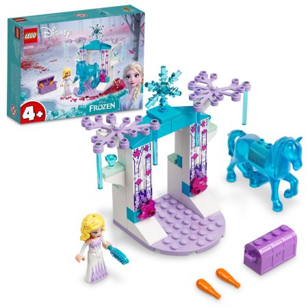 LEGO Disney Ledové království 43209 - Ledová stáj Elsy a Nokka