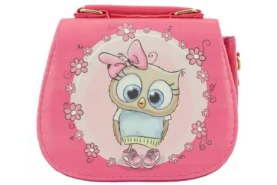 LAMPS Kabelka - Růžová sova