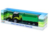 Mikro trading 2-Play - Traffic traktor s vlečkou - se světlem a zvukem