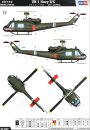Hobby Boss Plastikový model vrtulníku UH-1 Huey B/C