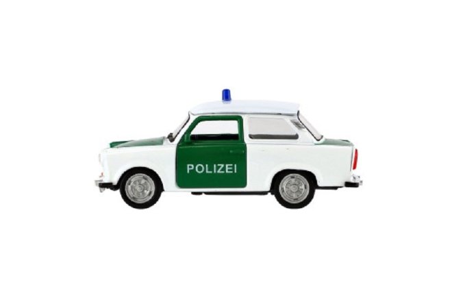 Dromader Auto Welly - Trabant 601 - Policie - 11 cm