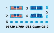 Trumpeter Plastikový model lodě USS Guam CB-2