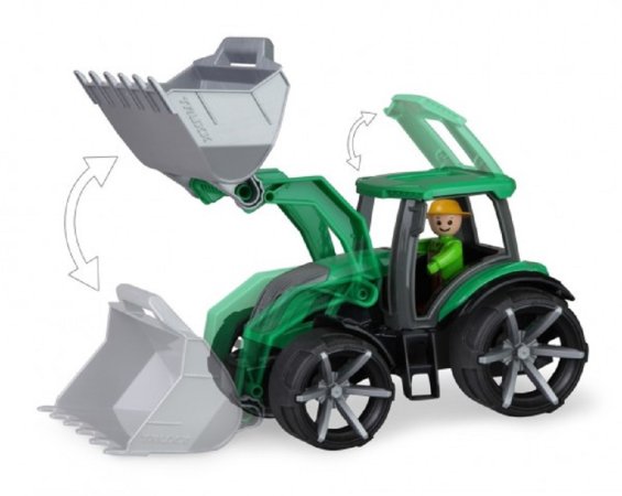 Lena Auto Truxx 2 - Traktor se lžící s figurkou - 32 cm