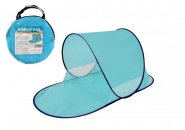 Teddies Stan plážový s UV filtrem - samorozkládací - ovál modrý