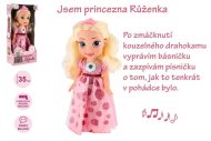 Teddies Panenka - princezna Růženka - 35 cm - česky mluvící