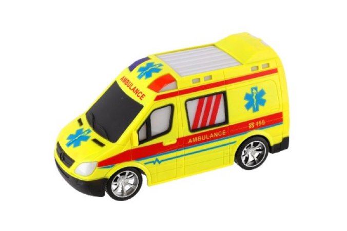Teddies RC auto ambulance - na dálkové ovládání - 20 cm