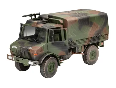 Revell Plastikový model vojenského vozidla Unimog 2T milgl