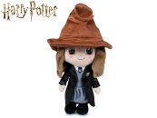 Mikro trading Harry Potter - Hermiona plyšová - 29 cm - stojící v klobouku