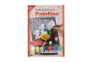 SMT Creatoys Malování podle čísel - Dalmatini - s akrylovými barvami a štětcem