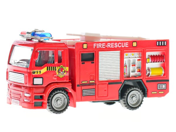Mikro trading Sada - Auta hasiči na volný chod - 3 ks